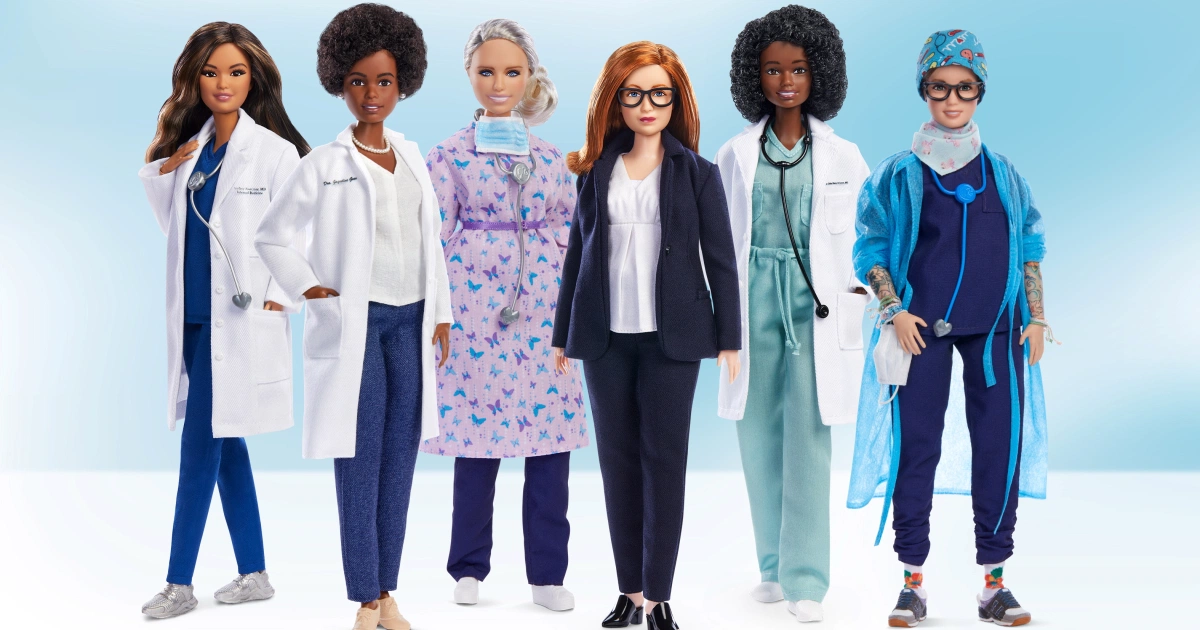 Barbie, pandeminin kadın kahramanlarının bebeklerini yaptı.