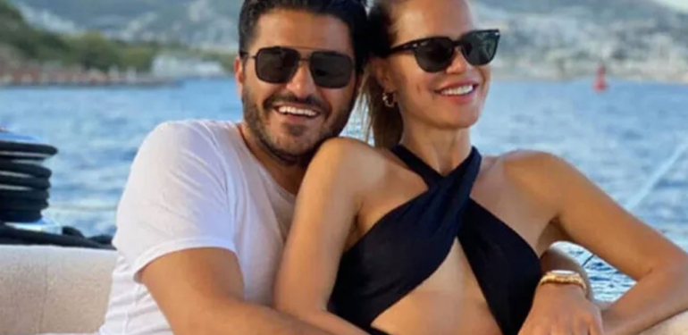 1 milyon 500 bin lira kredisini ödemeyen Ebru Şallı’nın eşi Uğur Akkuş’a haciz geldi.