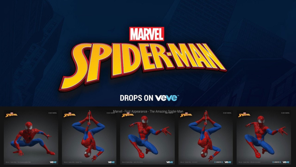 Marvel, Spider-Man koleksiyonu ile NFT dünyasına adım attı