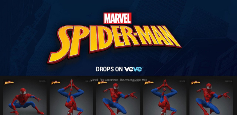 Marvel, Spider-Man koleksiyonu ile NFT dünyasına adım attı