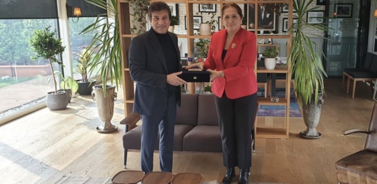 Kosova Başkonsolosundan Süleyman Orakçıoğlu’na ziyaret.