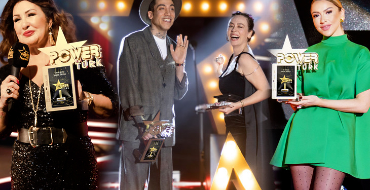 PowerTürk Müzik Ödülleri  Unutulmaz Bir Şovla Sahiplerini Buldu