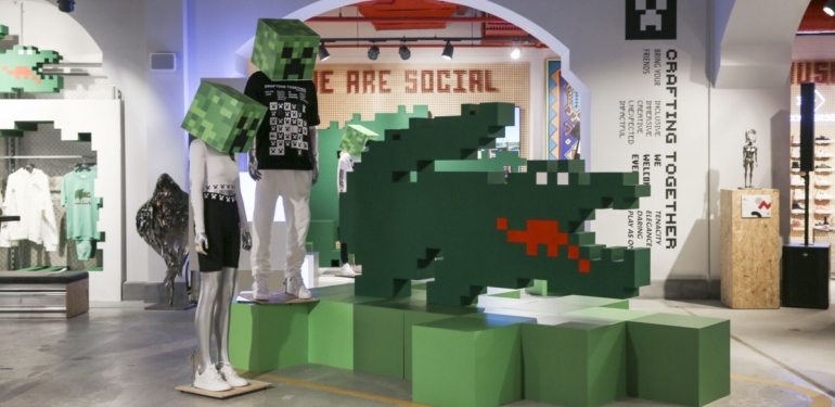Lacoste’dan yeni minecraft koleksiyonu…