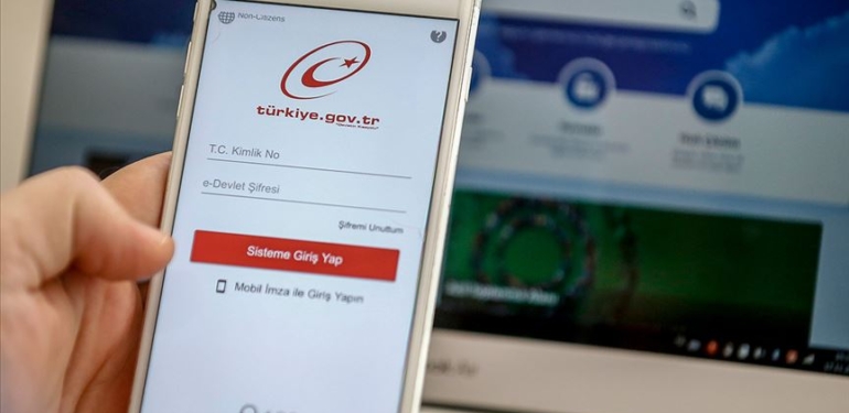 e-Devlet’te yeni hizmet!