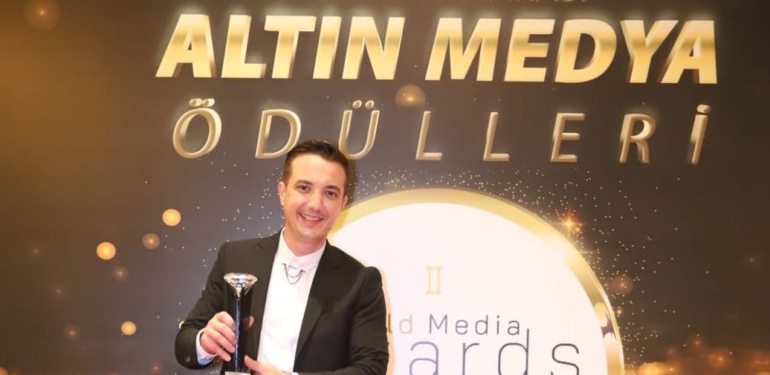 İş insanı Zafer Saka’ya Altın Medya ödülü
