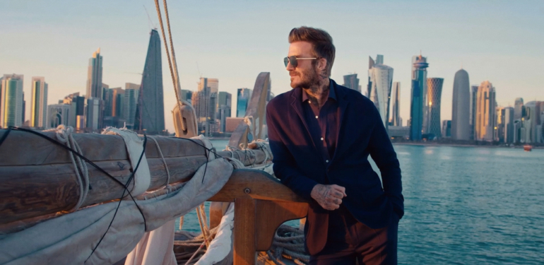 David Beckham, Katar Turizm’in yüzü oldu