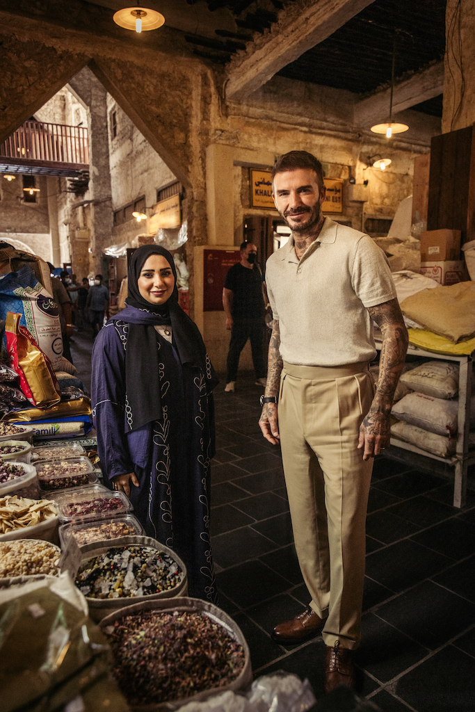 David Beckham, Katar Turizm’in yüzü oldu