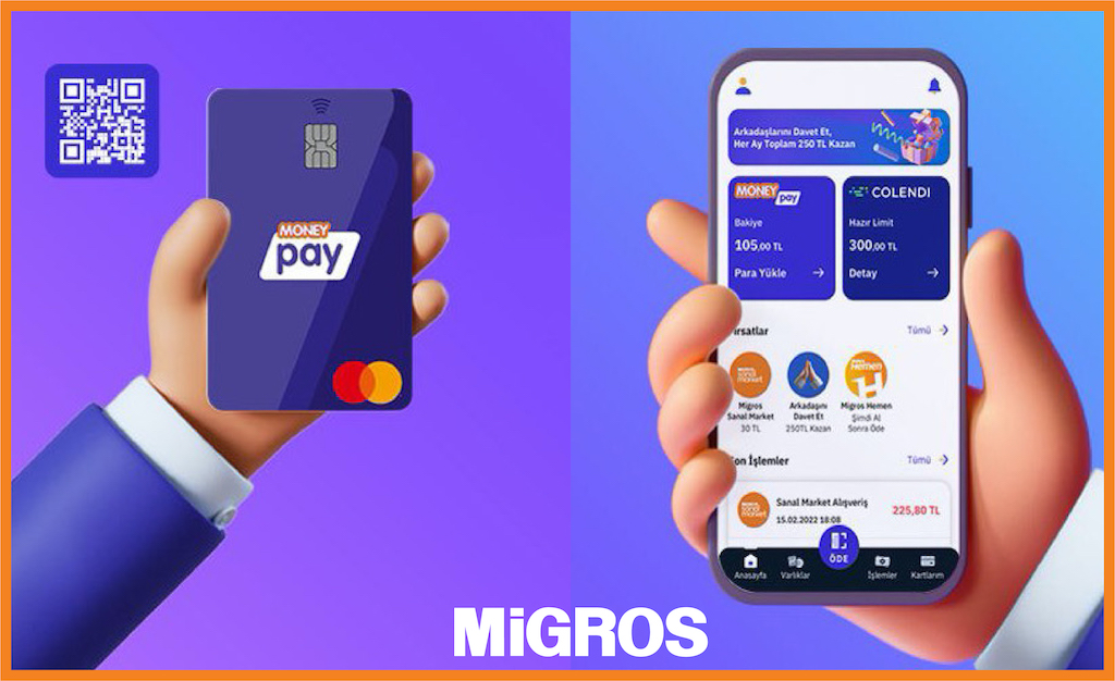 Migros’un finansal hizmetler platformu MoneyPay hizmet lisansını aldı.