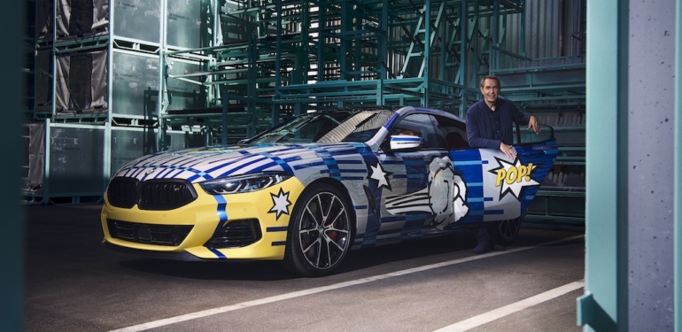 Jeff Koons, BMW M850i tasarımıyla Contemporary Istanbul’a geliyor: