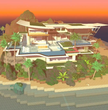 QUA, Sandbox’taki adasında villa tasarımını tamamladı