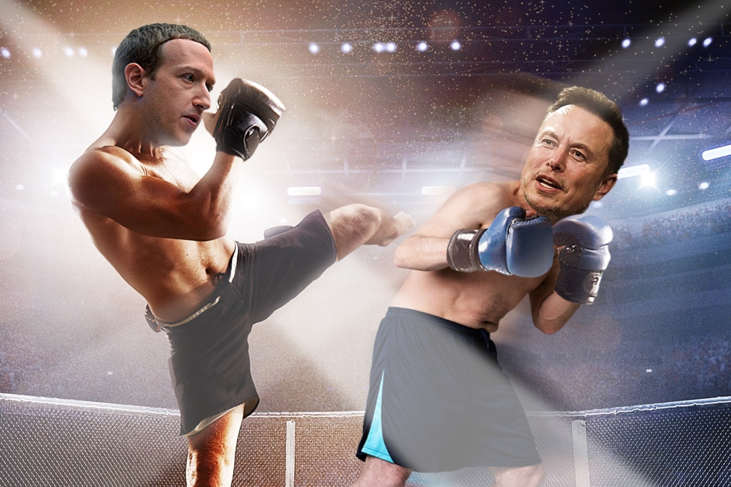 Elon Musk ve Mark Zuckerberg gladyatörlerin ölüm arenasında dövüşecek