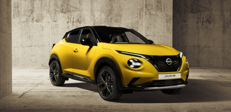 Yenilenen Nissan Juke ikonik sarı rengiyle geri döndü
