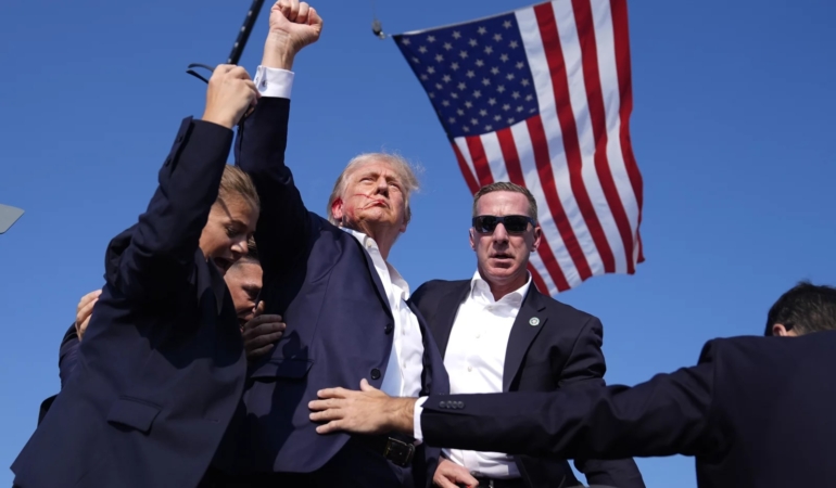 Donald Trump’a seçim mitinginde suikast girişimi