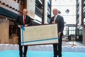 Cumhurbaşkanı Recep Tayyip Erdoğan, Rixos Tersane Istanbul'u hizmete açtı.