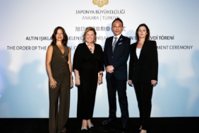 Japonya Hükümetinden Güler Sabancı'ya özel nişan.