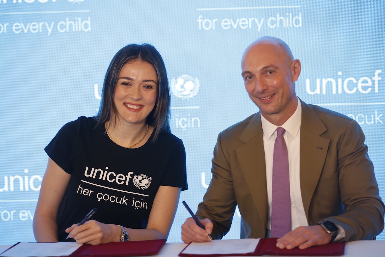 Millî Voleybolcu Zehra Güneş, UNICEF Türkiye çocuk hakları savunucusu oldu