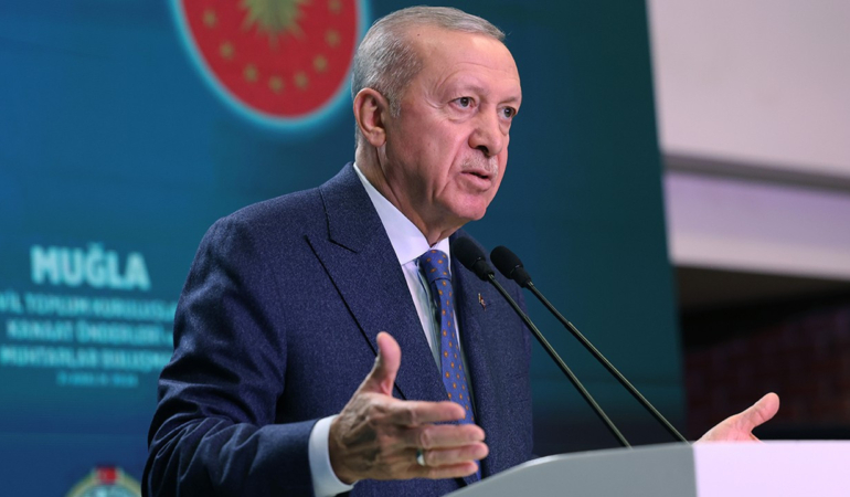 Cumhurbaşkanı Erdoğan Muğla’da Ekonomi ve Yeni Anayasa Üzerine Açıklamalar Yaptı