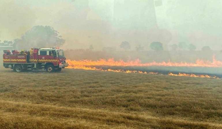 Victoria Eyaleti’nde Orman Yangınlarıyla Mücadele