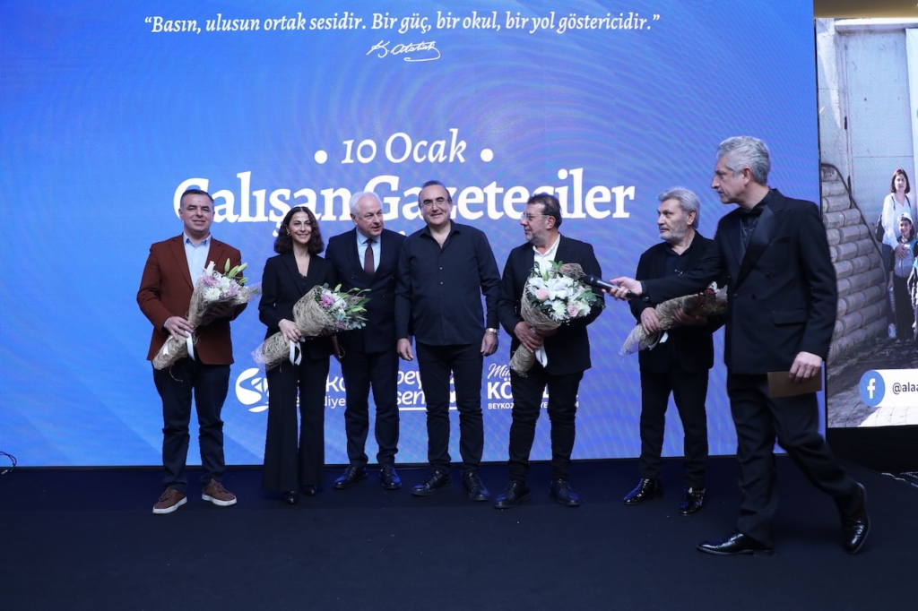 ‘10 Ocak Çalışan Gazeteciler Günü’nü Beykoz Belediyesi ev sahipliğinde kutladı.