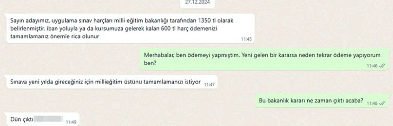 Direksiyon Sınavı Ücretlerine Zam Geldi