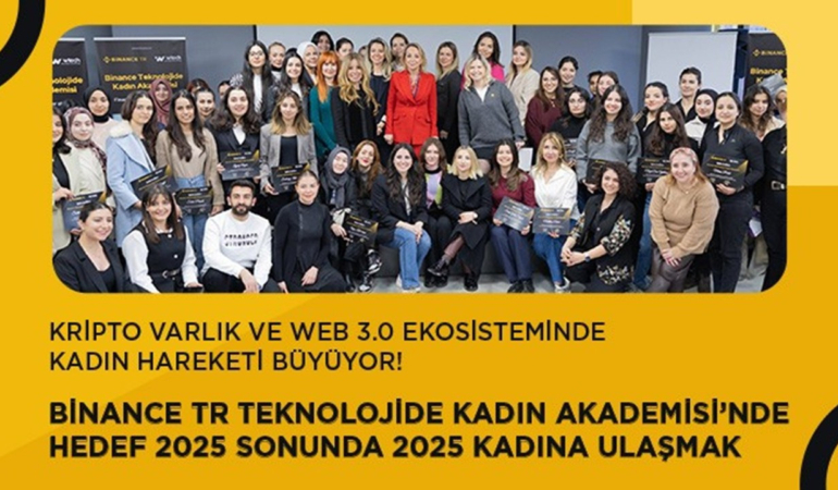 Teknolojide Kadınların Gücü: Binance TR Teknolojide Kadın Akademisi