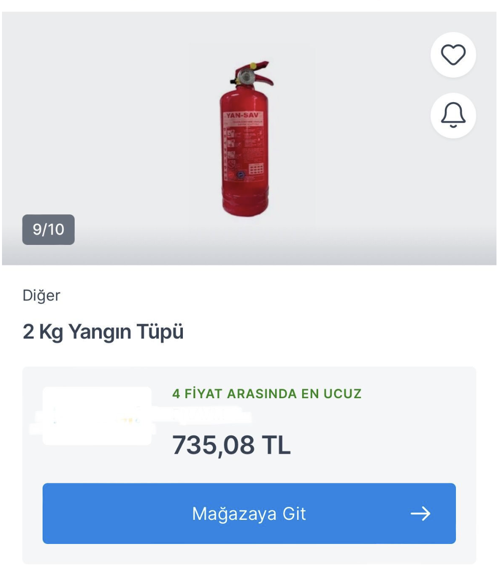 Yangın Tüpü Fiyatları ve Talep