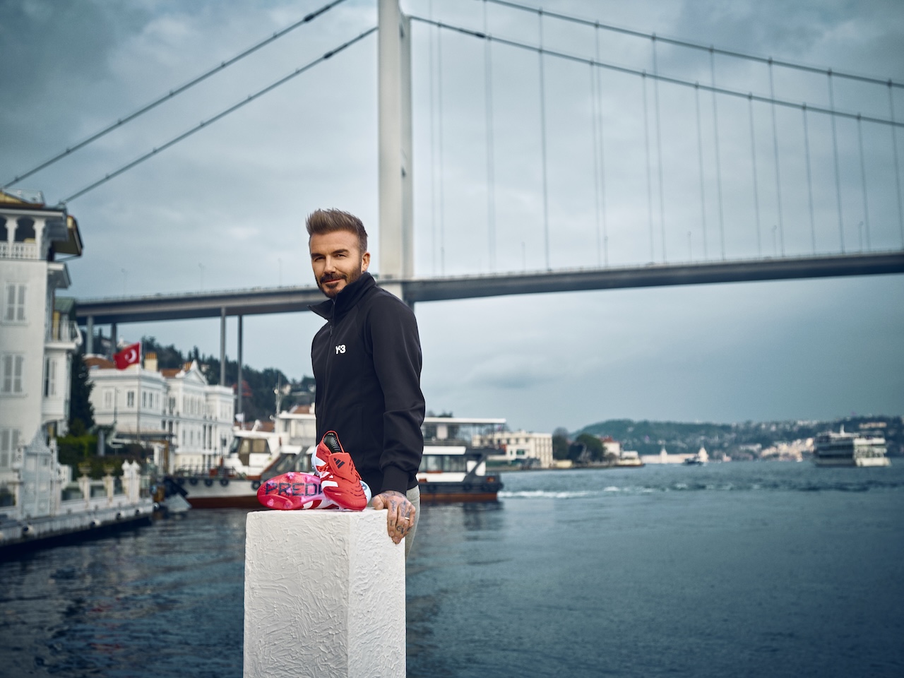 David Beckham, Adidas Predator efsanesi için İstanbul’daydı