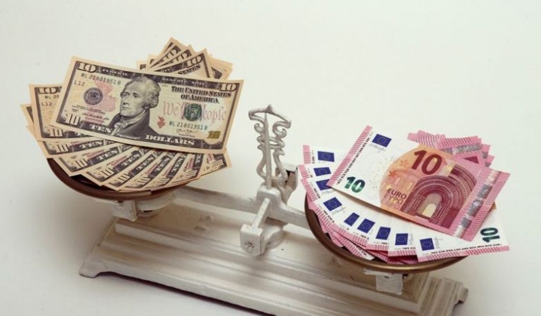 Euro / Dolar ticaret tansiyonuyla Kasım 2022’den beri en düşük düzeyde