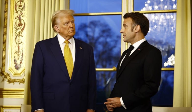 Macron: Barış, Ukrayna’nın teslim olması manasına gelmez