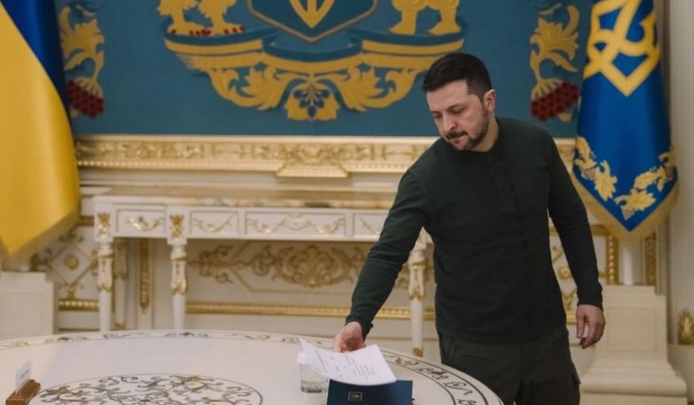 Zelenskiy: NATO üyeliği karşılığında ayrılmaya hazırım