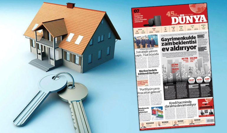 Kredi faizi düşüyor konut satışı artıyor