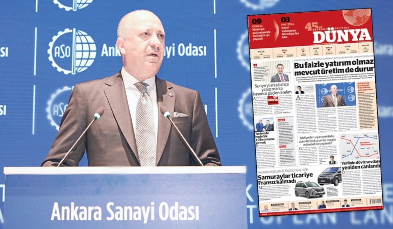 ASO Başkanı Seyit Ardıç: Yüzde 60 faizle bırakın yeni yatırımı, mevcut üretim durur