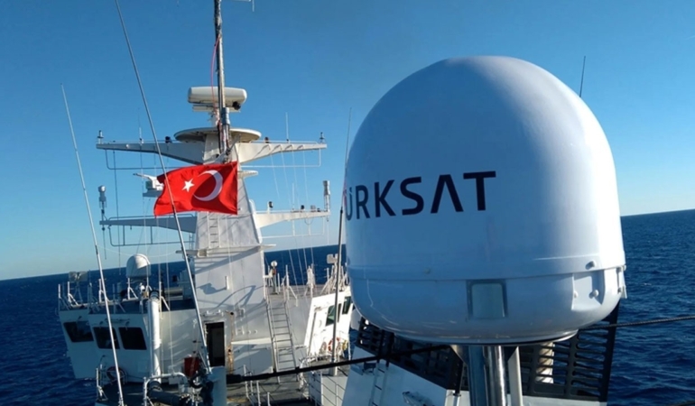 Gemiler, dünyanın her köşesinde TÜRKSAT’ın nezaretinde