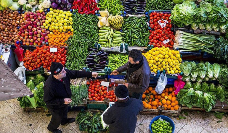Martta fiyatı en çok artan eser patates, en fazla düşen hava yolu ile yolcu nakliyeciliği oldu