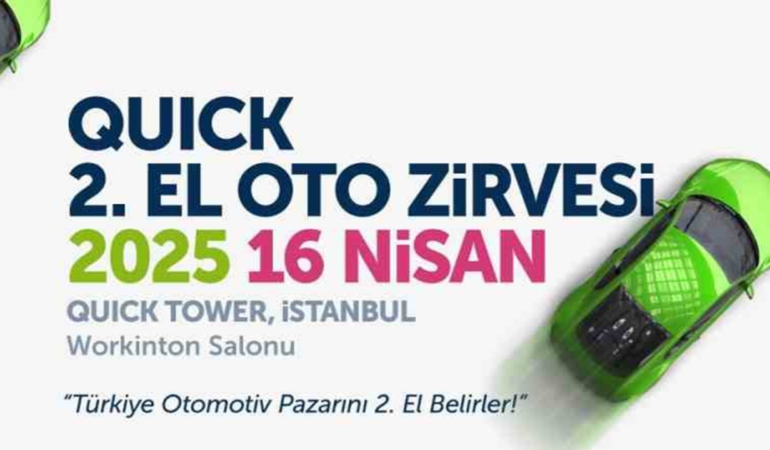 Türkiye’nin birinci ‘2’ici El Oto Zirvesi’ 16 Nisan’da yapılıyor
