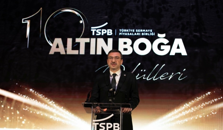 10. TSPB Altın Boğa Mükafatları sahiplerine verildi