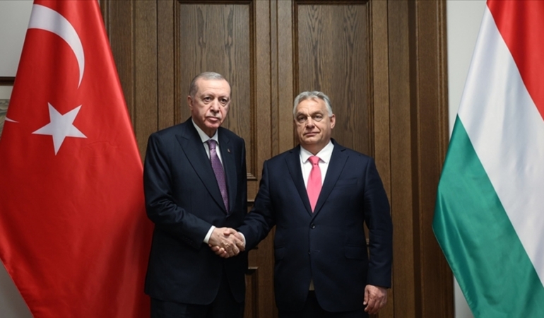 Erdoğan Orban ile görüştü