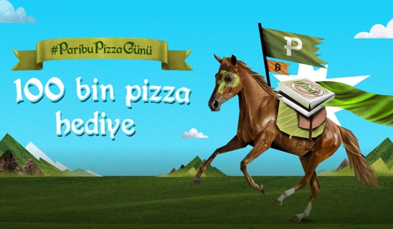 Paribu Pizza Günü geldi: Paribu, Bitcoin ile yapılan birinci alışverişi 100 bin ikram pizzayla kutluyor