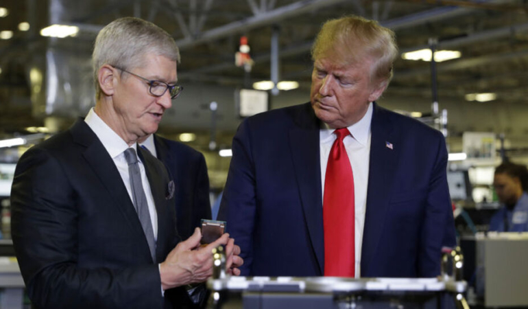Trump, Apple’ın Hindistan’da üretmesini istemiyor