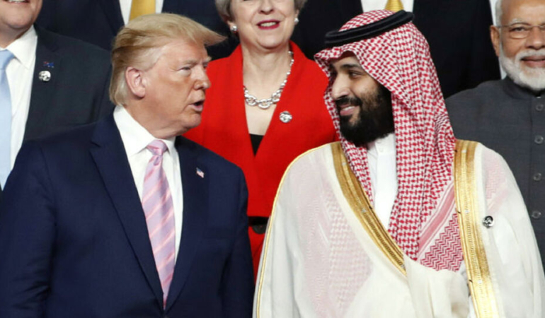 Trump, Orta Doğu tipinin birinci ayağı Suudi Arabistan’da