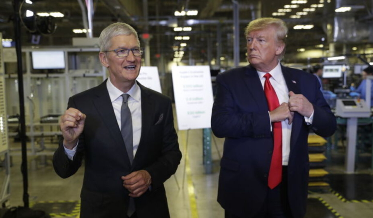 Trump’tan AB’ye ve Apple’a vergi tehdidi