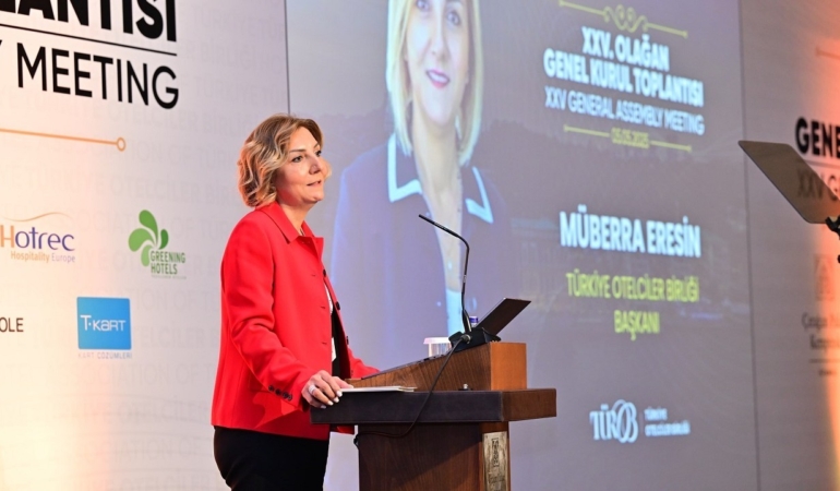 TÜROB’un başkanlık Koltuğuna tekrar Müberra Eresin oturdu