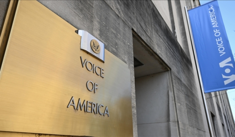 VOA’nın yaklaşık 600 işçisi işten çıkarıldı