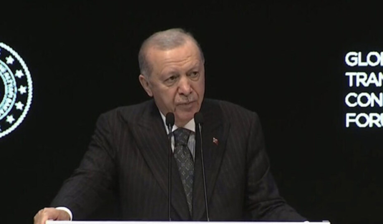 Erdoğan: Global iktisatta lojistik sınırların değeri süratle artıyor