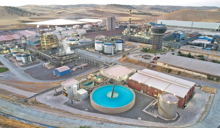 Eti Bakır’ın yeni gübre tesisi üretime başladı