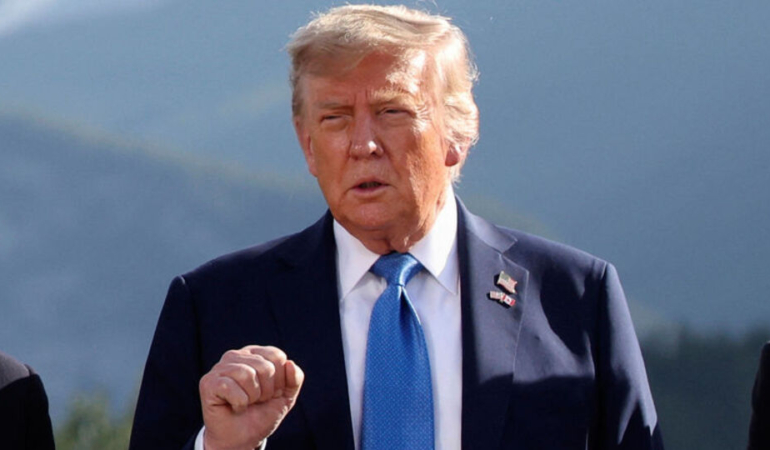 Trump’tan İran açıklamaları: İran semalarında eksiksiz denetimimiz var