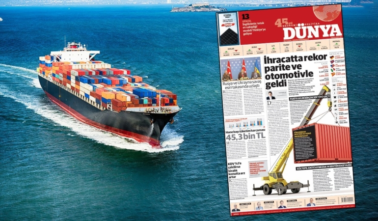 Türkiye’nin mayıs ayı ihracatı 24,8 milyar dolarla rekor kırdı