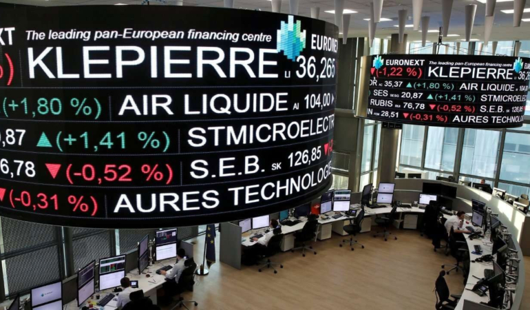 Avrupa borsaları banka payları öncülüğünde düşüşle kapandı