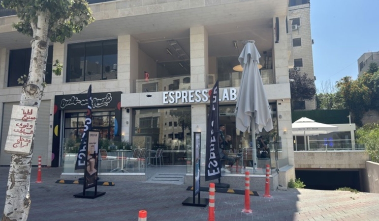 Espressolab, Filistin Ramallah’ta iki mağaza açtı