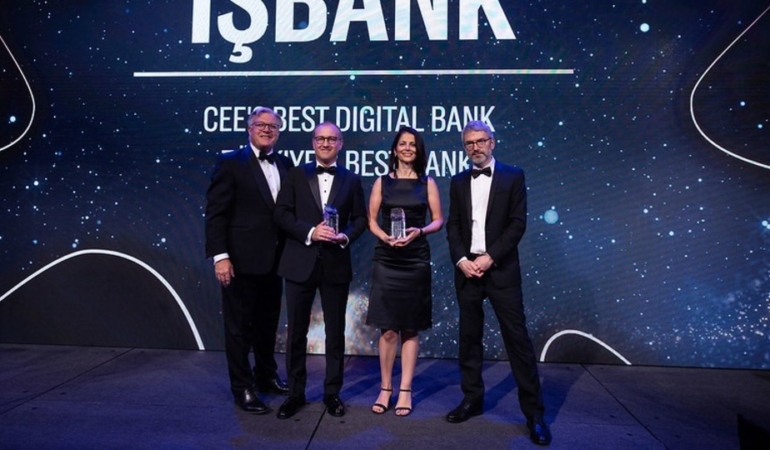 İş Bankası’na Orta ve Doğu Avrupa’nın en yeterli dijital bankası mükafatı